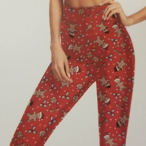 COPY - Mayfair Holiday Print Leggings - Christmas… - Picture 1 of 4